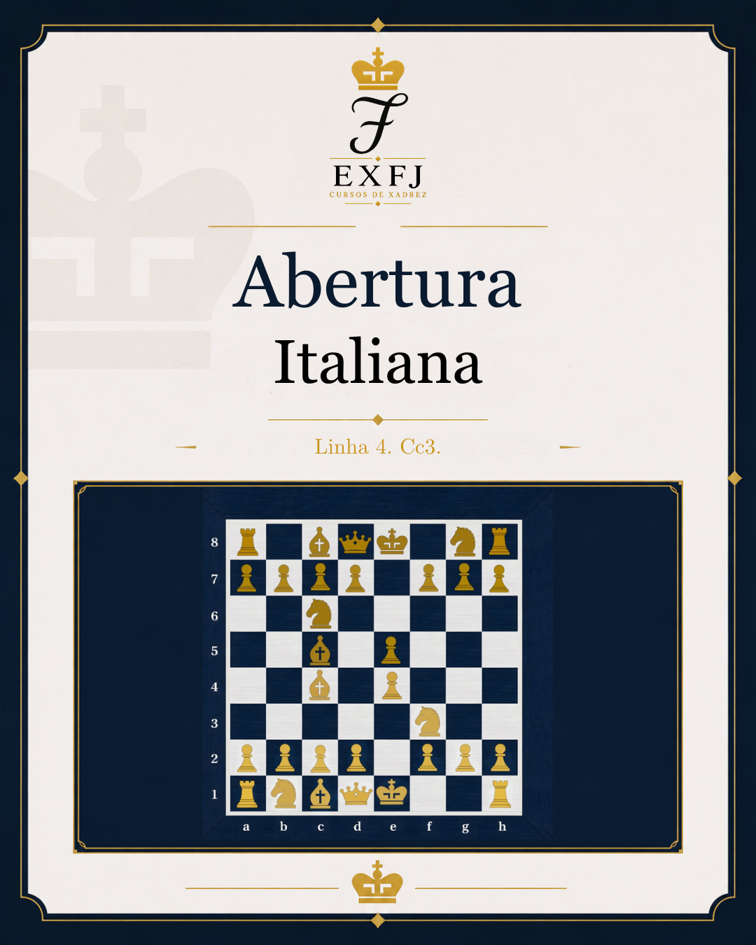 Curso de Abertura Italiana
